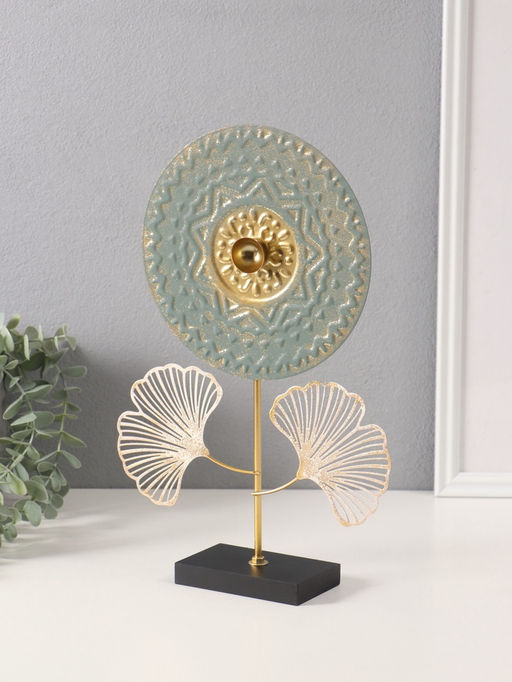 Фигурка металл Круглый цветок, 6?19.5?32 см