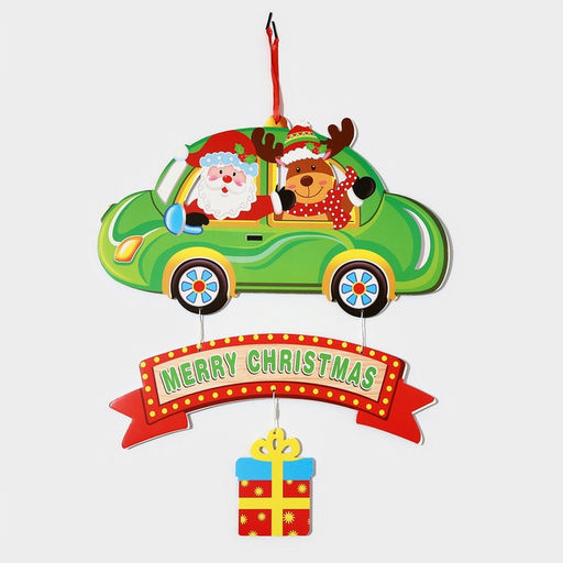 Новогоднее украшение настенное Merry Christmas, подвеска, 45?38.5 см