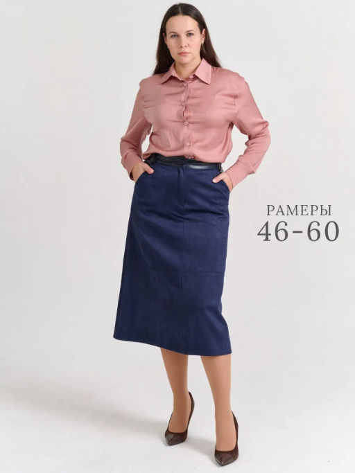 замшевая юбка - Трика фото 7