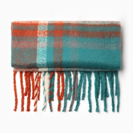 Шарф женский, цвет зеленый, р-р 48х195 см - Rossini фото 3