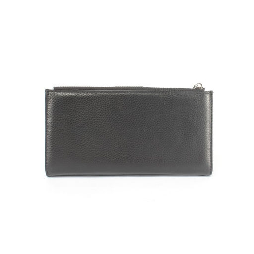 Кошелек женский натуральная кожа Cossroll-14-1712A-2, 6отд, 19карм, черный SALE 258827