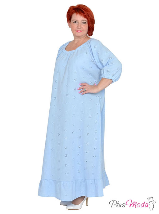 Платье Модель №1233 размеры 44-84 - Plusmoda фото 2