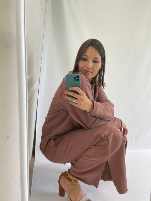 Футер 3х нитка ПЕТЛЯ Костюм женский - Knitka wear фото 7