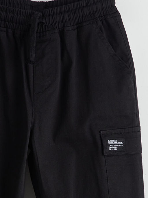 Beli Lastikli Erkek ?ocuk Kargo Jogger Pantolon