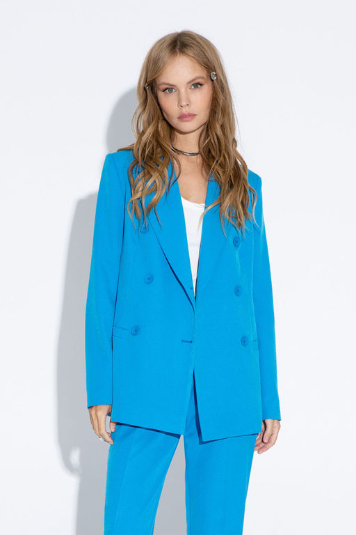 Жакет Pirs 4637 ярко-голубой  фото 4