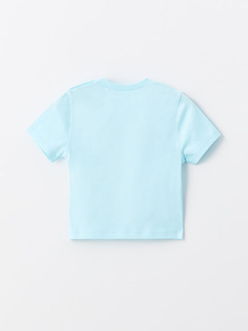 Bisiklet Yaka K?sa Kollu Mickey Mouse Bask?l? Erkek Bebek Ti??rt ve ?ort 2li Tak?m - Waikiki фото 3