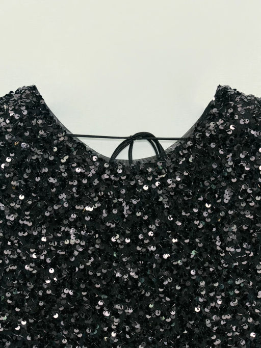 Платье мини из пайеток / Zarina