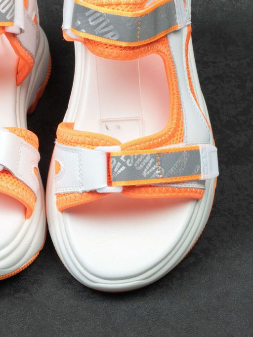 08-PEA44-4 ORANGE Босоножки (натуральная кожа, стелька натуральная кожа) - Фабричный китай фото 15