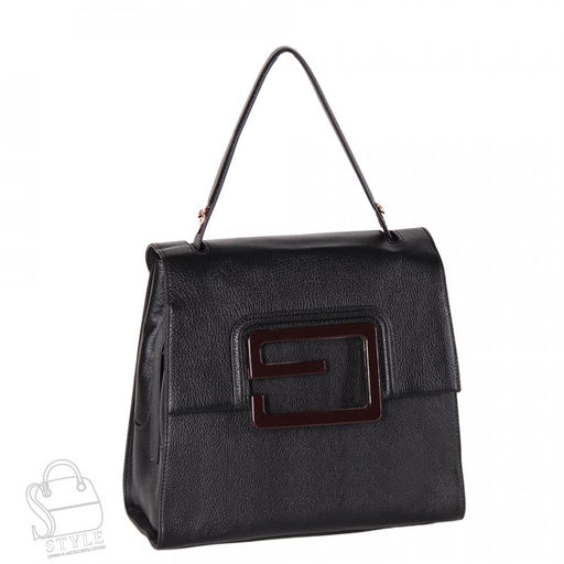 Сумка женская кожаная 88912R black S-Style/50 в Новосибирске
