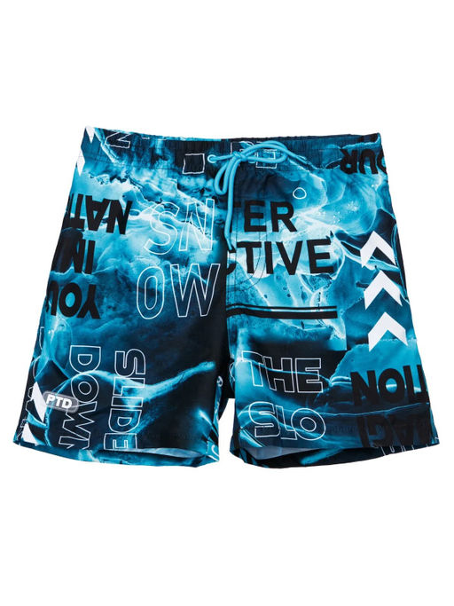 12411451 Шорты текстильные плавательные для мальчиков, средней длины - Playtoday фото 4