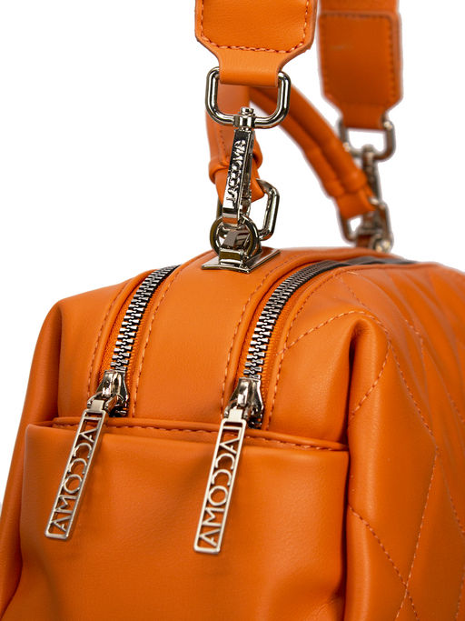 LACCOMA сумка Кристи-Ф826-оранжевый эко кожа хлопок