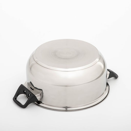 Кастрюля Astell, 4.8 л, d=24 см, с крышкой, капсульное дно, нержавеющая сталь, хромированная