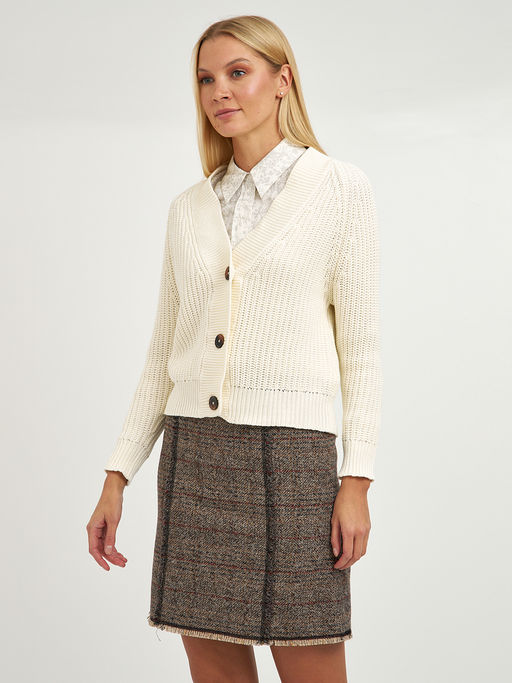 кардиган женский из хлопка на пуговицах - Glenfield фото 5