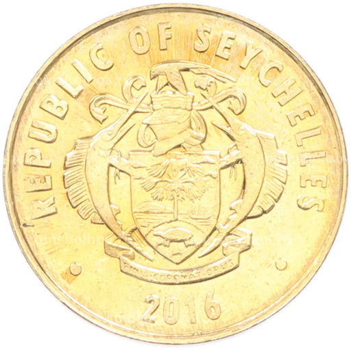 Монета 5 центов 2016 года Сейшелы
