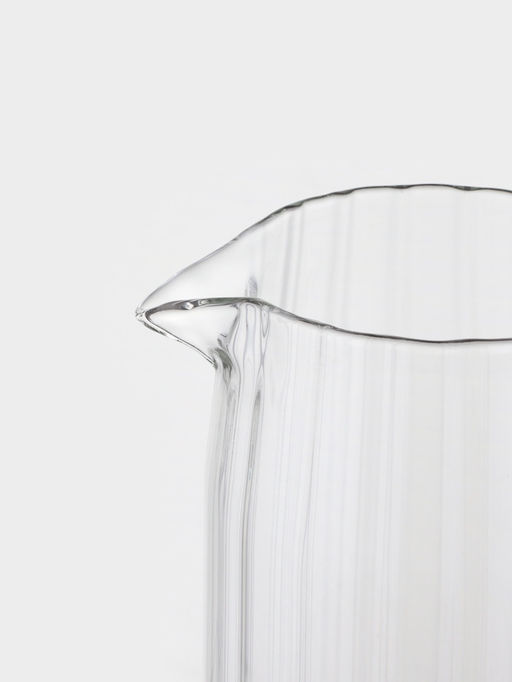 Кувшин "Эко.Дольки" 1500 мл, 9×14×28 см, с бамбуковой крышкой