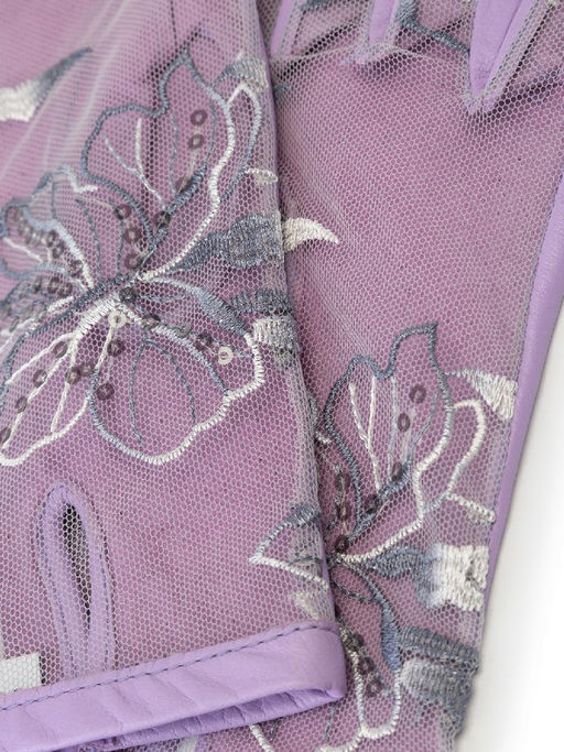 Перчатки женские б/п IS01005 lilac purple - Eleganzza фото 3