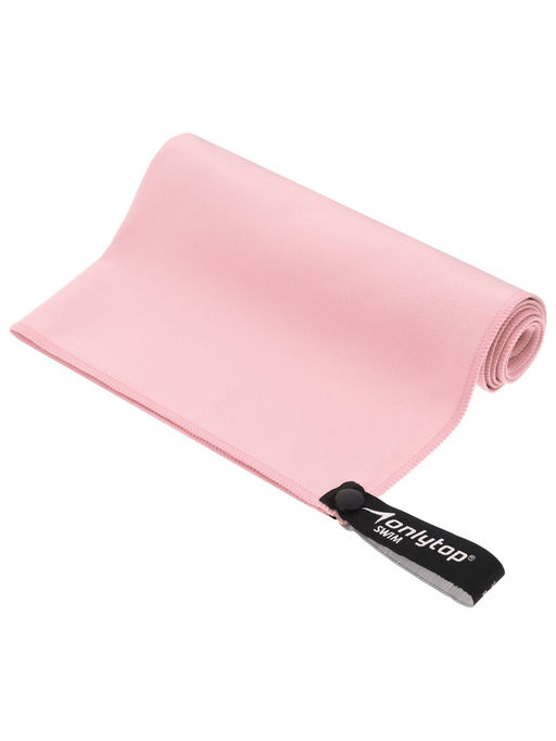 Полотенце из микрофибры ONLYTOP, 40×80 см, цвет розовый