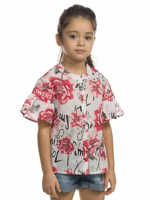 PELICAN, блузка для девочек, Белый