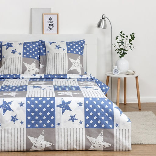 Постельное бельё Экономь и Я евро Триумф 200х215см,200х215см,70х70см-2 шт, полисатин, 80 г/м