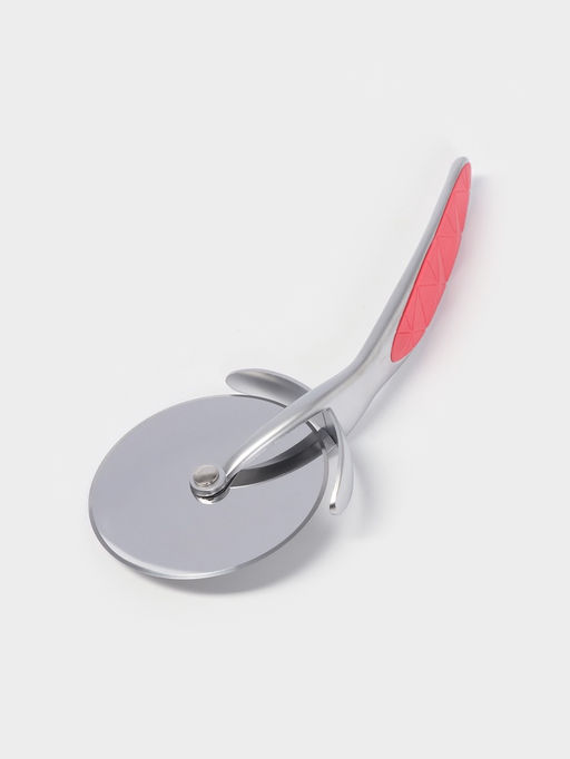 Нож для пиццы и теста Доляна Redline, d=6.5 см, нержавеющая сталь, красный