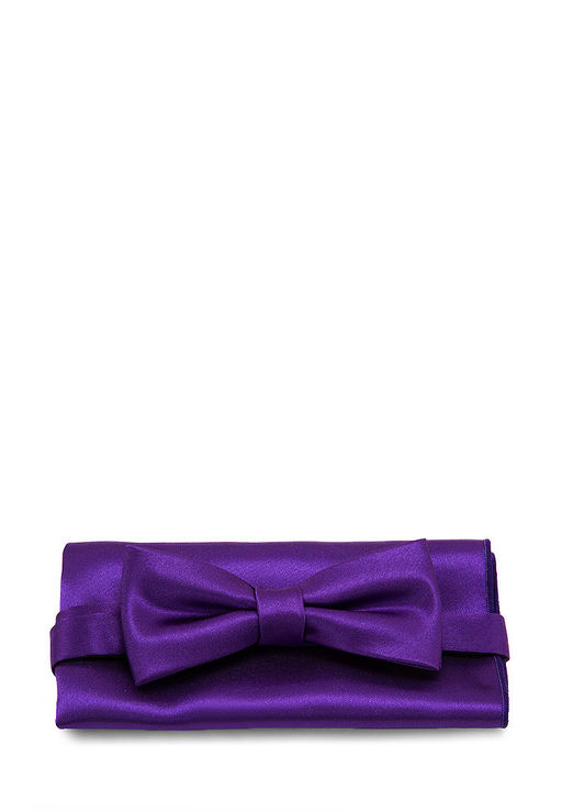 Галстук-бабочка мужской с платком GREG Greg-poly 11-фиолет одн.1.57