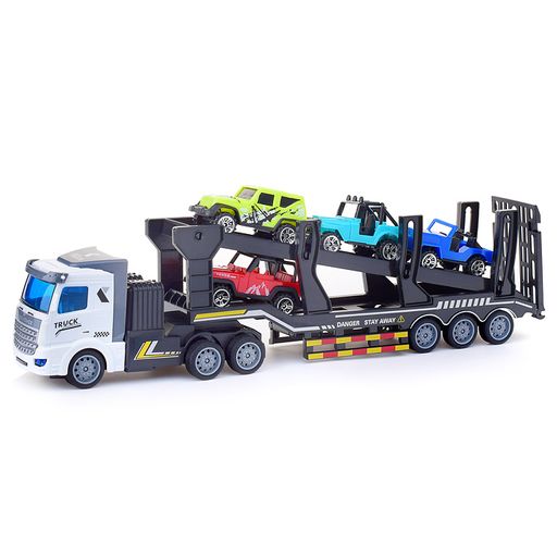 Машина "Транспортёр" р/у, 27 MGz, с 4 автомобилями, в коробке