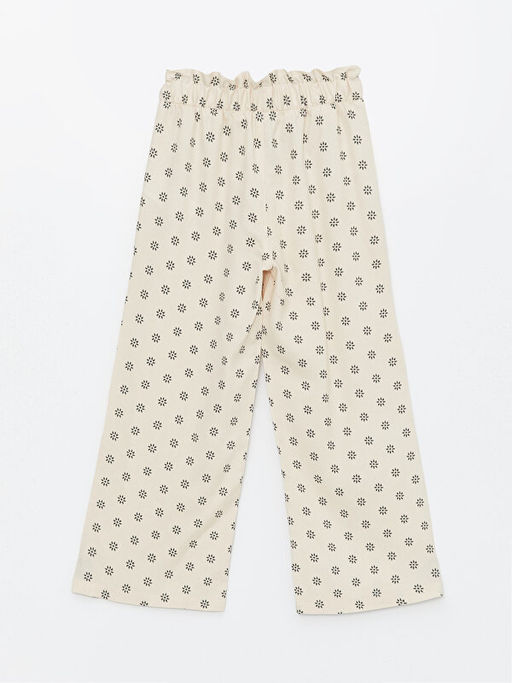 Beli Lastikli Wideleg K?z ?ocuk Pantolon - Waikiki фото 2