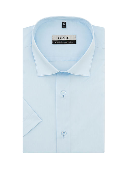 Сорочка мужская короткий рукав GREG 210/101/5523/Z  фото 2