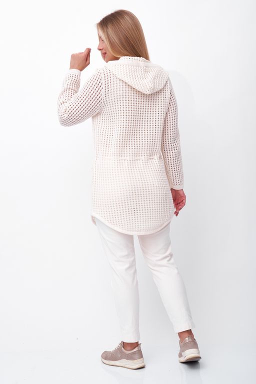 Кардиган В 1817/молочный (1350) - Злата Стиль фото 10
