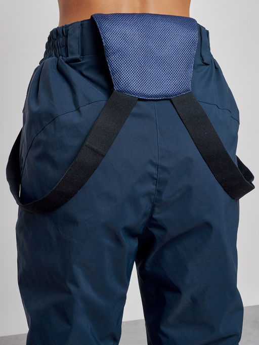 Горнолыжный костюм женский большого размера зимний бирюзового цвета 03960Br - Chunmai фото 18