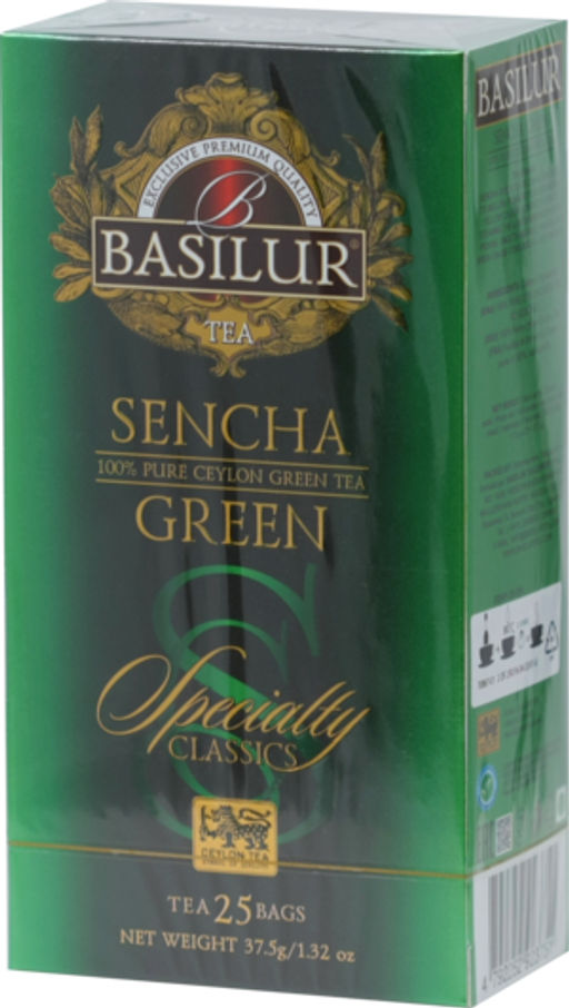 BASILUR. Избранная классика. Sencha карт.пачка, 25 пак.