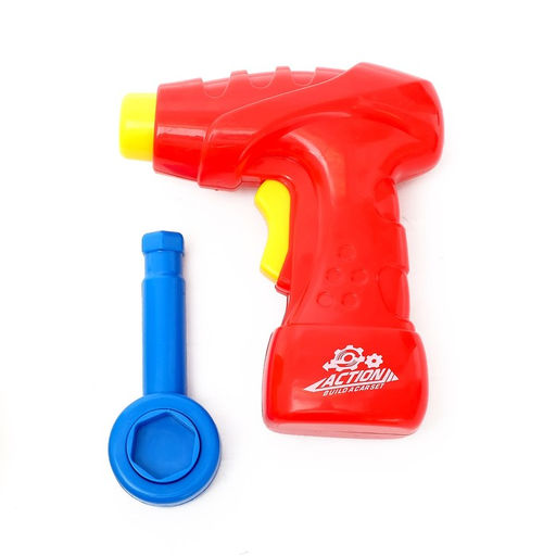 Конструктор винтовой Пазл, с электрическим шуруповертом, 91 деталь - Simaland фото 2