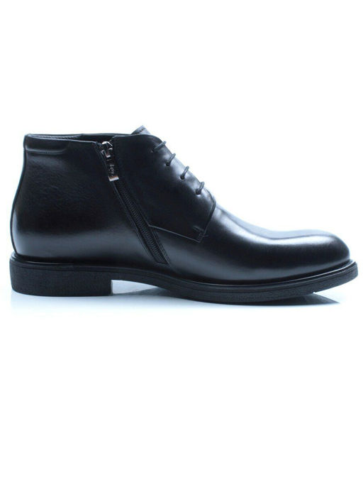 01-H9057 -B7-SW3 BLACK Ботинки демисезонные мужские (натуральная кожа) - Фабричный китай фото 7