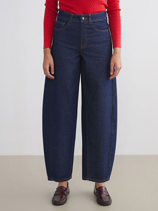 Balloon Fit Kad?n Jean Pantolon