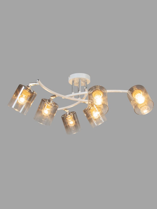 Люстра XA1682/6, 6×60 Вт, E27, белая