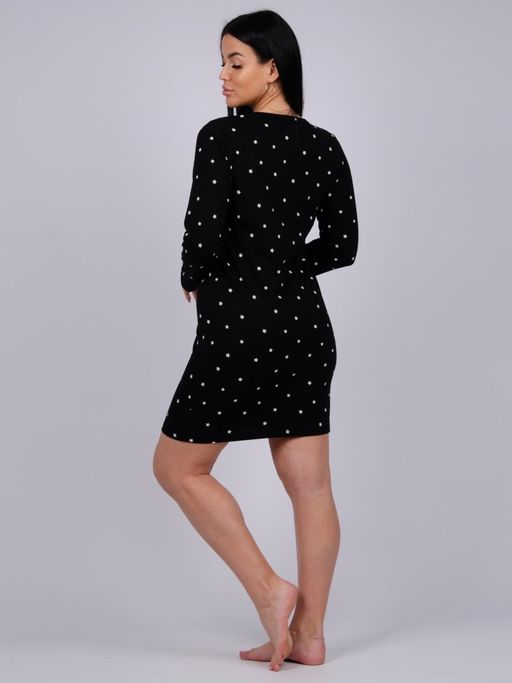 Сорочка "Максин" звезды, трикотаж