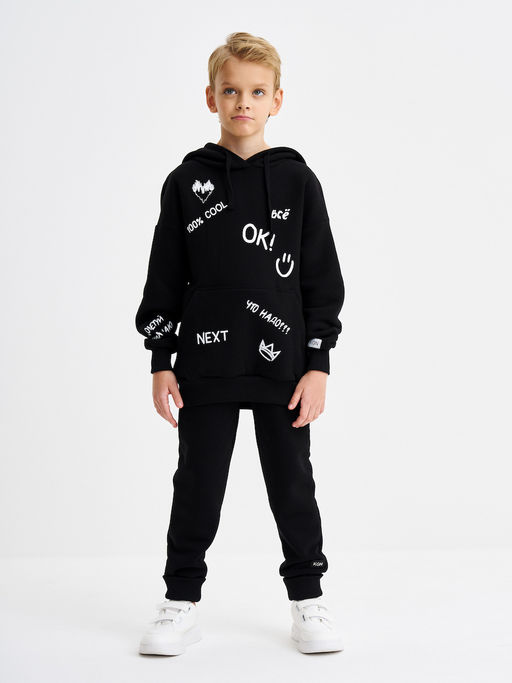 Черные брюки для мальчика - Kogankids фото 20