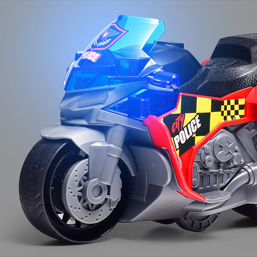 Автобус "Городской" 1:16 (свет, звук) в коробке