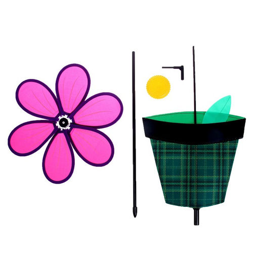 Ветерок Цветок в горшке, цвета МИКС - Simaland фото 3