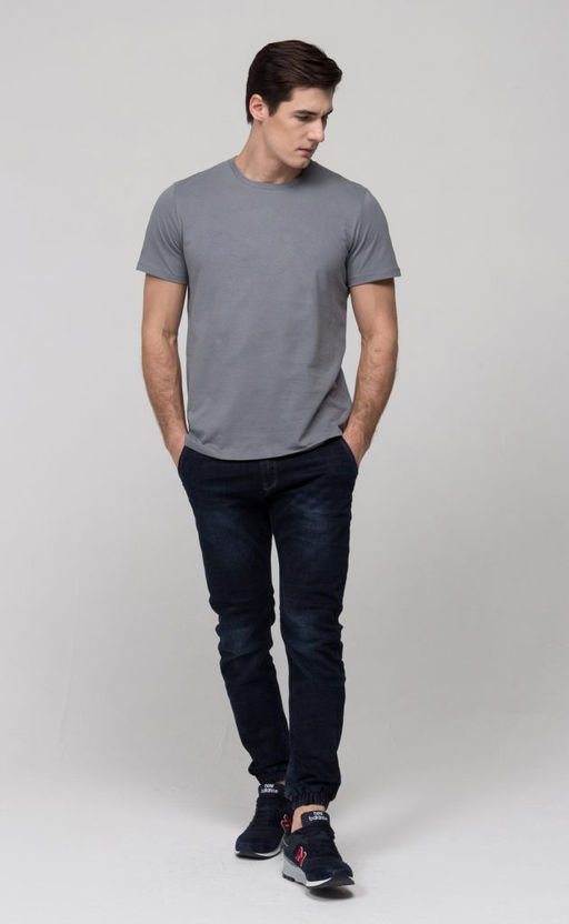 Футболка F911-6000bb grey - Fine joyce фото 3