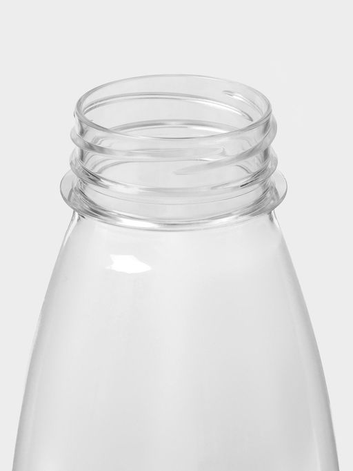 Цена за 100 шт. Бутылка одноразовая Круглая, пластик ПЭТ, 500 мл, горло 0.38 см, прозрачная - Simaland фото 3