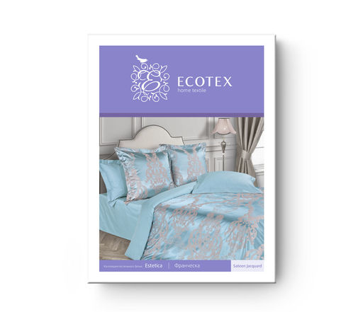 Постельное белье Франческа 1,5-сп + 2 наволочки - Ecotex фото 11