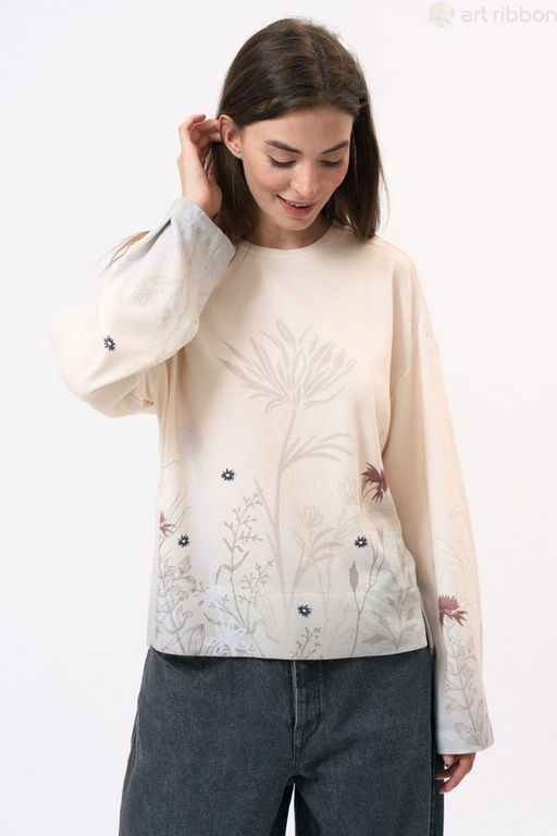 М1068T джемпер женский - Art ribbon фото 7