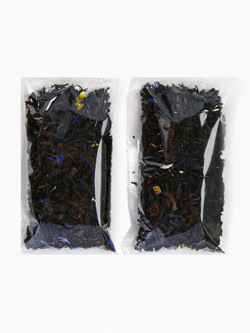 Чай черный Котик, со вкусом черничный пирог, 50 г