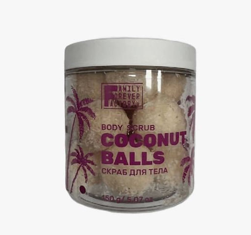 Hand Made Скраб для тела "COCONUT BALLS" 150г