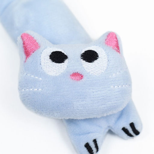 Игрушка для кошек с кошачьей мятой Киса, 11 см, голубая - Пижон фото 3