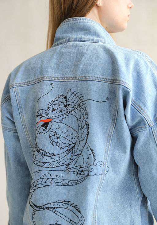 Набор для вышивания PANNA Живая картина JK-2229 Дракон 30 х 43 см