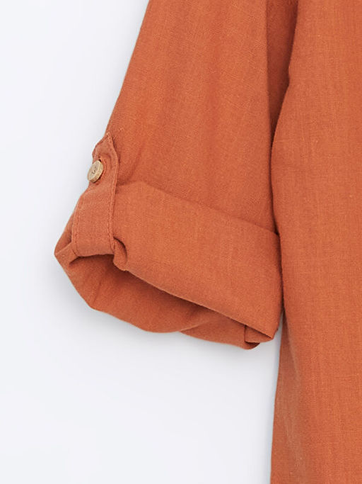 Hakim Yaka Uzun Kollu Erkek Bebek G?mlek - Waikiki фото 2