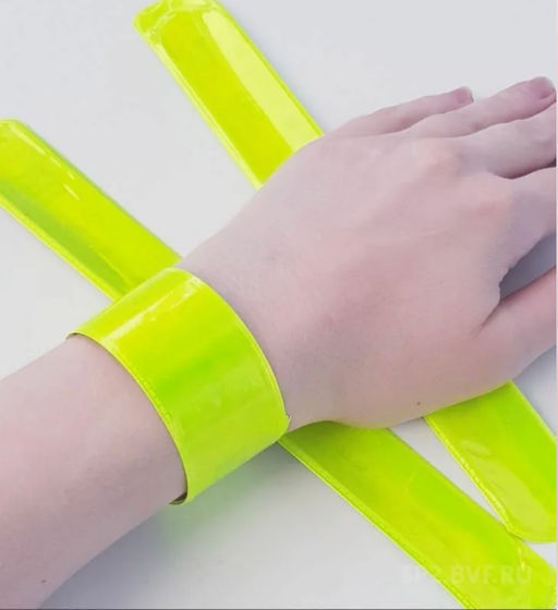 Браслет светоотражающий 22см - Buro фото 2