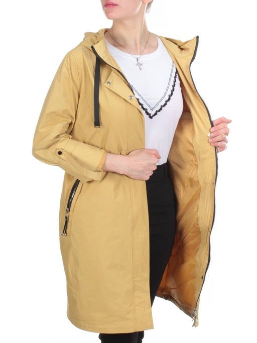 6157 YELLOW Ветровка женская AMAZING (65% хлопок 35% полиэстер) - Fashion фото 8